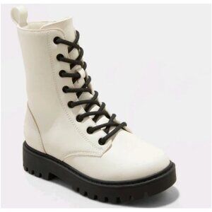 Art Class Toddler Girl’s Khari Lace-Up Combat Boots size 13 NWT